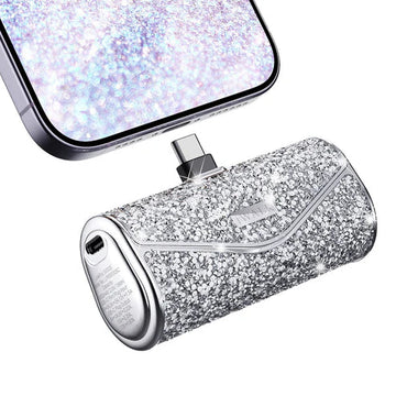iWALK LinkPod 5000S|22.5W Upgraded Sparkly Diamond Portable Charger